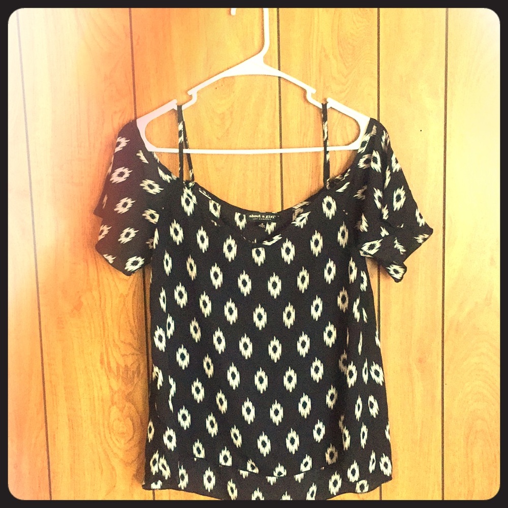 Off the shoulder blouse